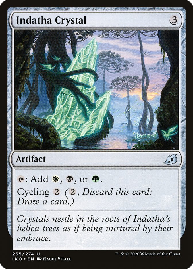 Indatha Crystal [Ikoria: Lair of Behemoths] Magic: The Gathering