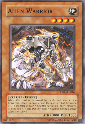 Alien Warrior [CP08-EN016] Common Yu-Gi-Oh!