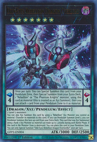 Odd-Eyes Rebellion Dragon Overlord [GFP2-EN004] Ultra Rare Yu-Gi-Oh!
