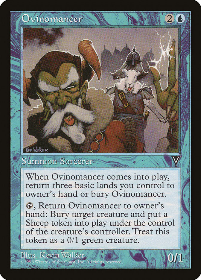 Ovinomancer [Visions] Magic: The Gathering