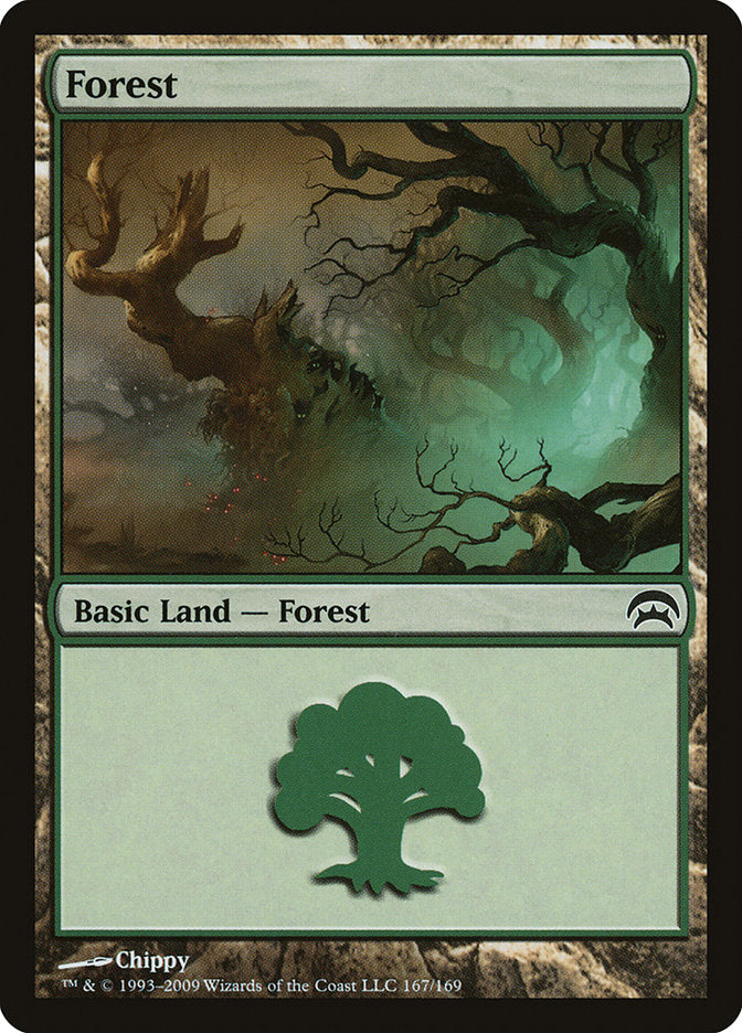 Forest (167) [Planechase] Magic: The Gathering