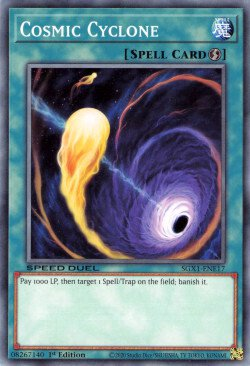 Cosmic Cyclone [SGX1-ENE17] Common Yu-Gi-Oh!
