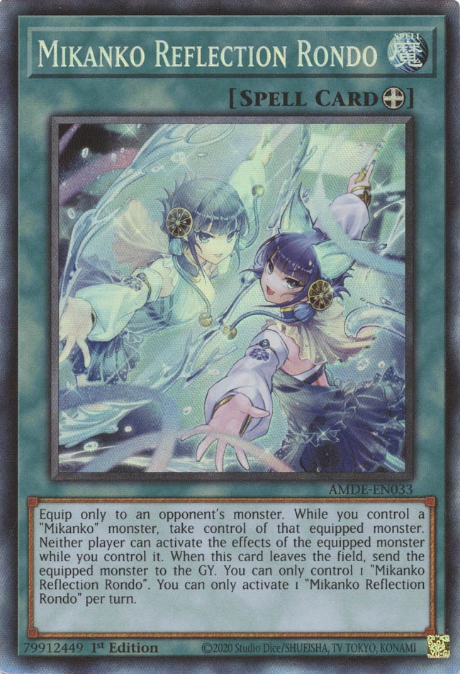 Mikanko Reflection Rondo [AMDE-EN033] Collector's Rare Yu-Gi-Oh!