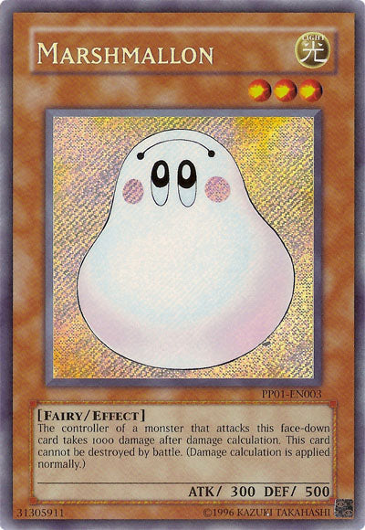 Marshmallon [PP01-EN003] Secret Rare Yu-Gi-Oh!