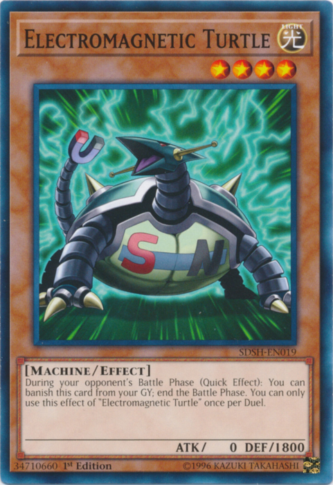 Electromagnetic Turtle [SDSH-EN019] Common Yu-Gi-Oh!