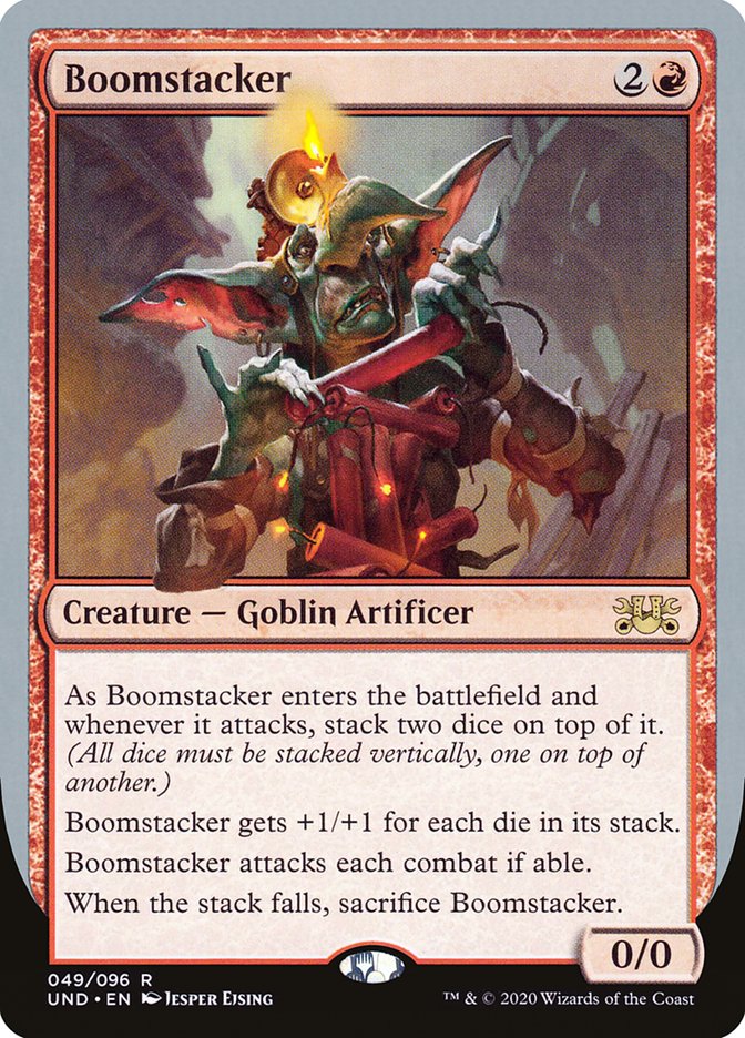 Boomstacker [Unsanctioned] Magic: The Gathering