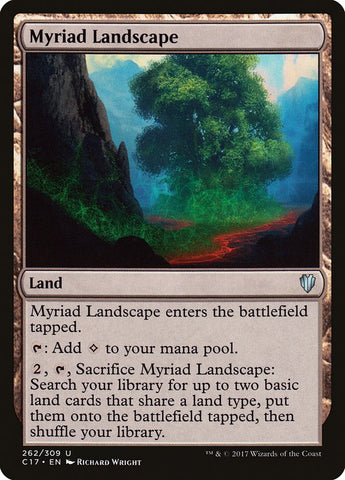 Myriad Landscape [Commander 2017] Magic: The Gathering