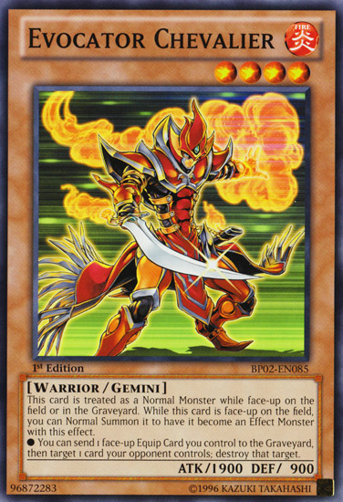 Evocator Chevalier [BP02-EN085] Common Yu-Gi-Oh!