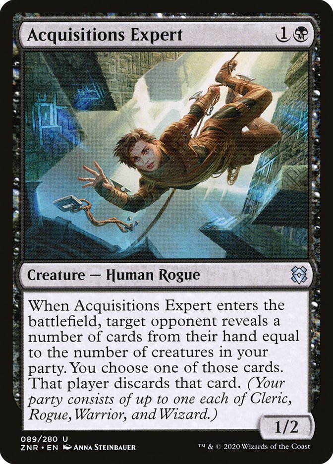 Acquisitions Expert [Zendikar Rising] Magic: The Gathering