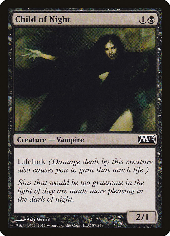 Child of Night [Magic 2012] Magic: The Gathering