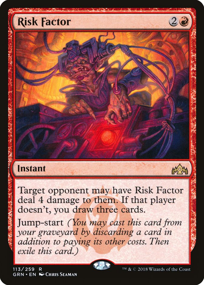 Risk Factor [Guilds of Ravnica] Magic: The Gathering