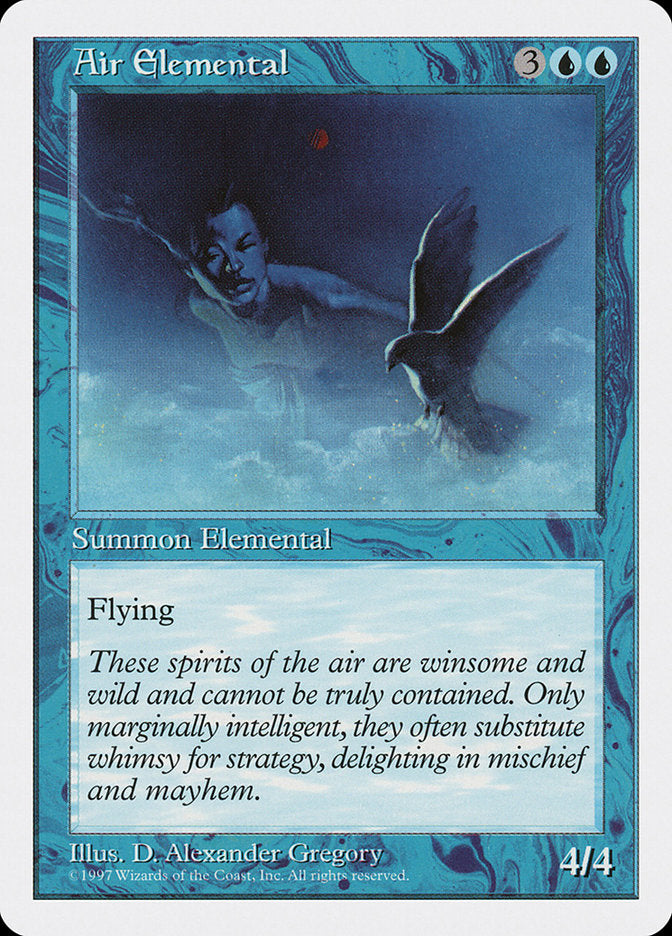 Air Elemental [Fifth Edition] Magic: The Gathering