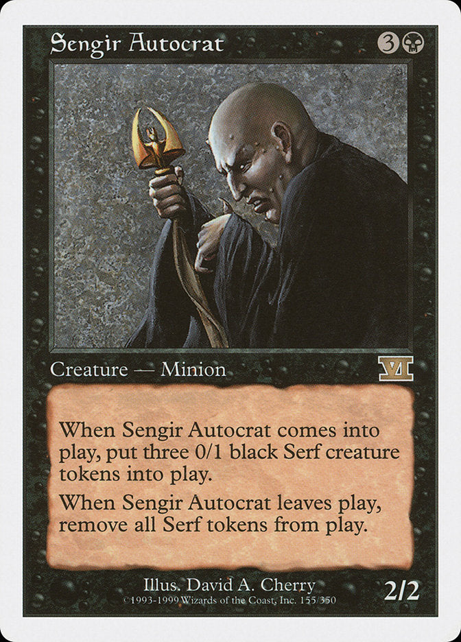 Sengir Autocrat [Classic Sixth Edition] Magic: The Gathering