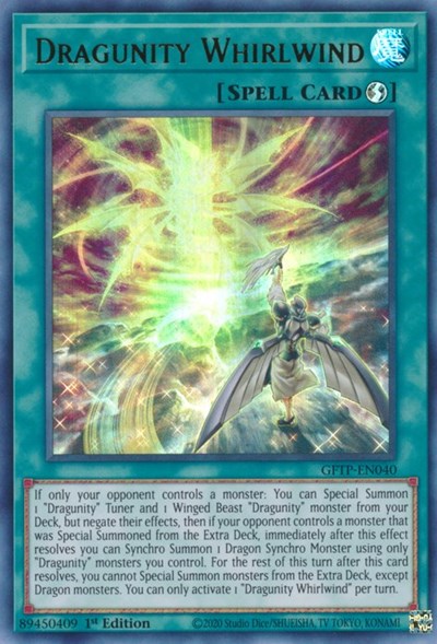 Dragunity Whirlwind [GFTP-EN040] Ultra Rare Yu-Gi-Oh!