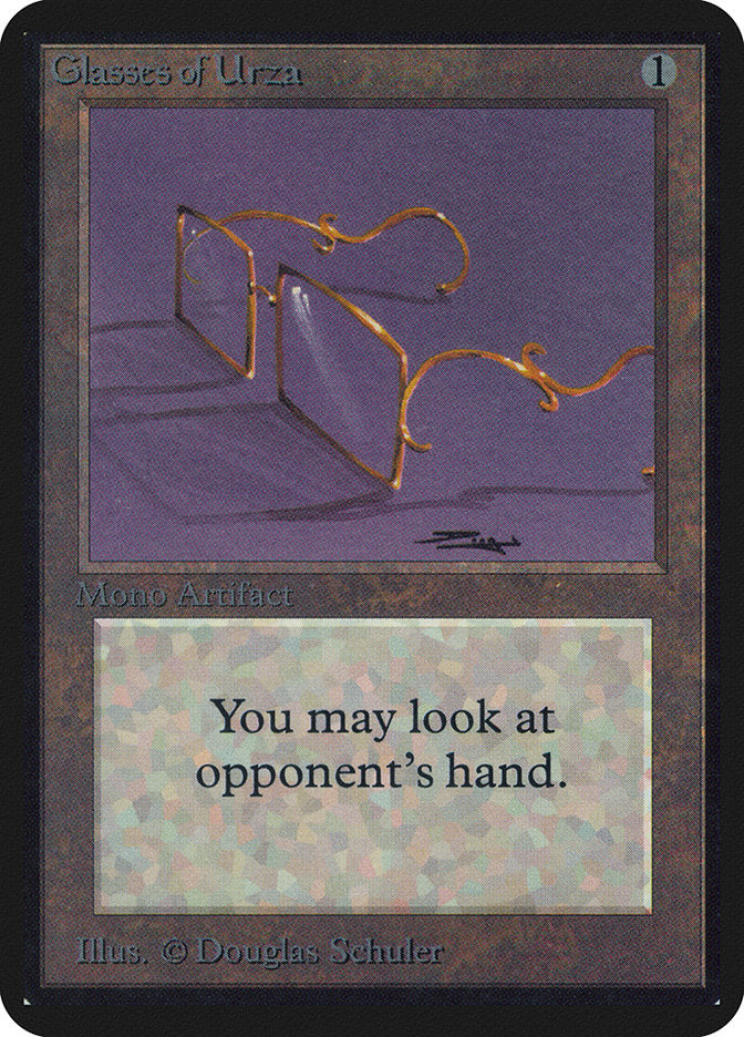 Glasses of Urza [Alpha Edition] Magic: The Gathering