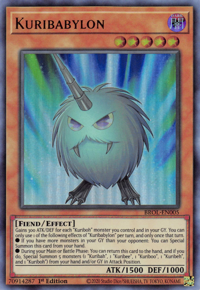 Kuribabylon [BROL-EN005] Ultra Rare Yu-Gi-Oh!