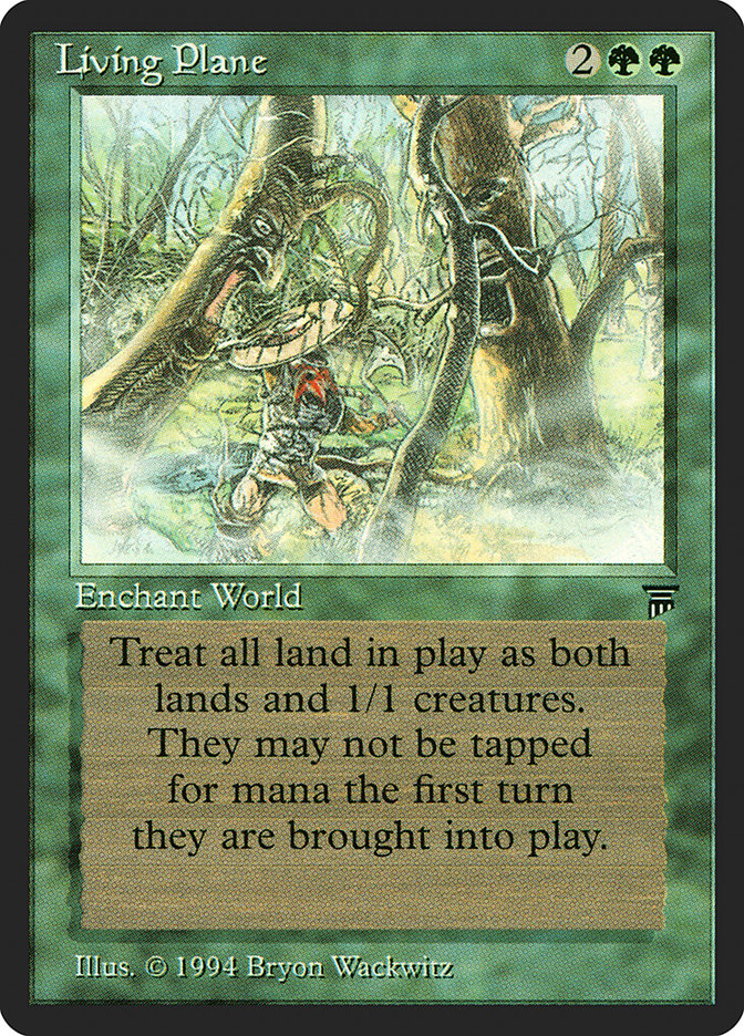 Living Plane [Legends] Magic: The Gathering