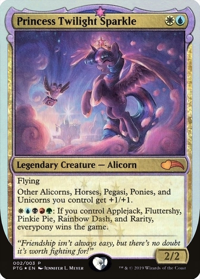 Princess Twilight Sparkle [Ponies: The Galloping] Magic: The Gathering