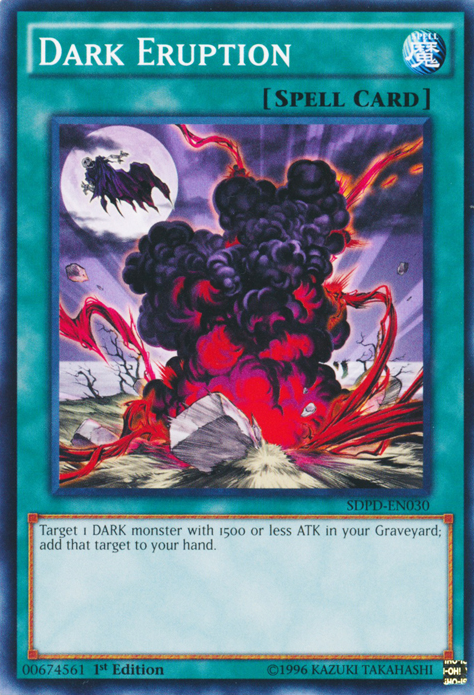 Dark Eruption [SDPD-EN030] Common Yu-Gi-Oh!