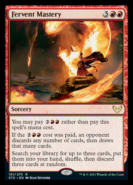 Fervent Mastery [Strixhaven: School of Mages] Magic: The Gathering