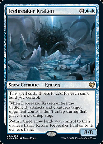 Icebreaker Kraken [Kaldheim] Magic: The Gathering