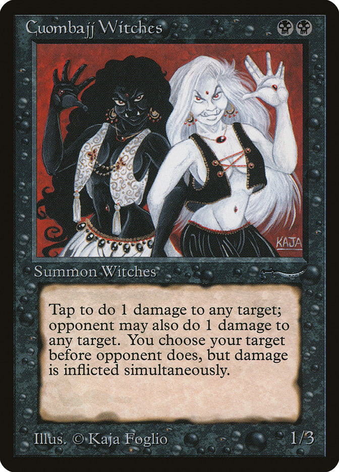 Cuombajj Witches [Arabian Nights] Magic: The Gathering