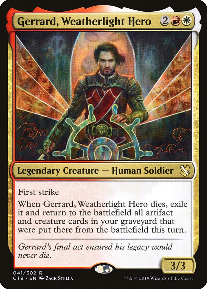 Gerrard, Weatherlight Hero [Commander 2019] Magic: The Gathering
