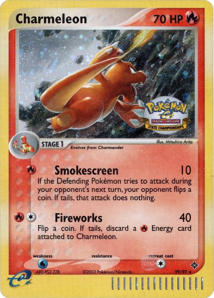 Charmeleon (99/97) (State Championship) [EX: Dragon] Pokémon