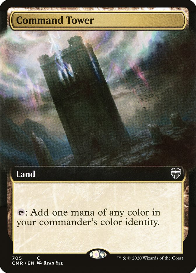 Command Tower (Extended Art) [Commander Legends] Magic: The Gathering