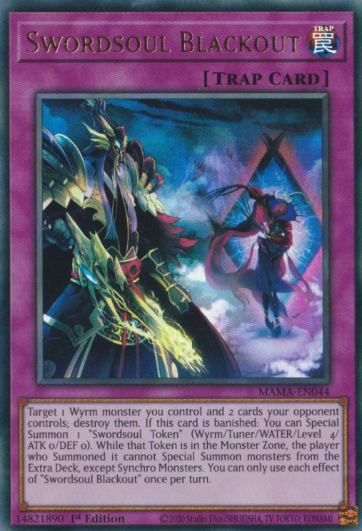 Swordsoul Blackout [MAMA-EN044] Ultra Rare Yu-Gi-Oh!
