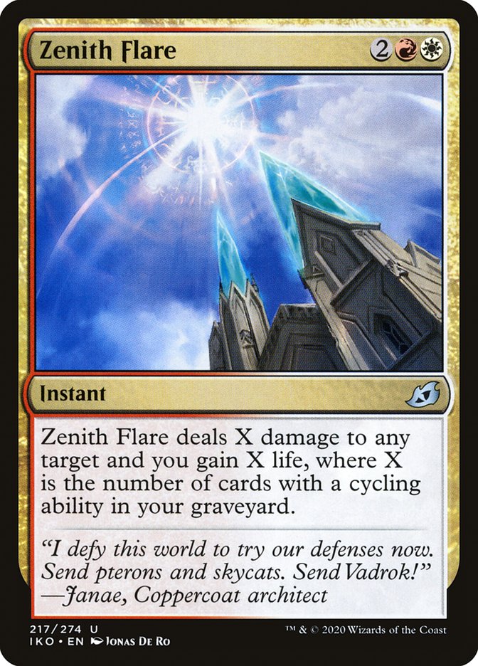 Zenith Flare [Ikoria: Lair of Behemoths] Magic: The Gathering