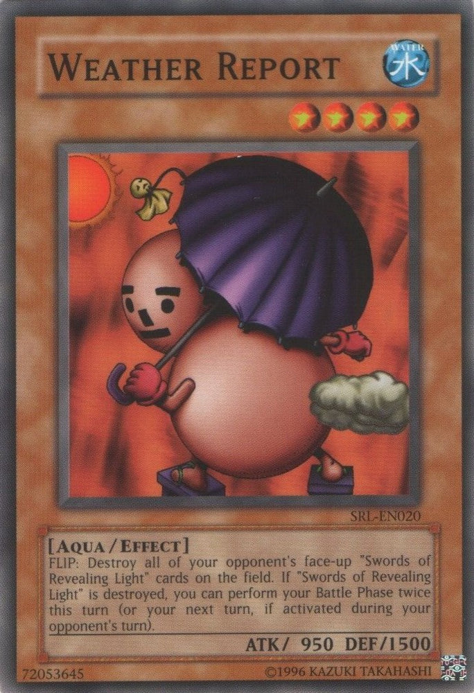 Weather Report [SRL-EN020] Common Yu-Gi-Oh!