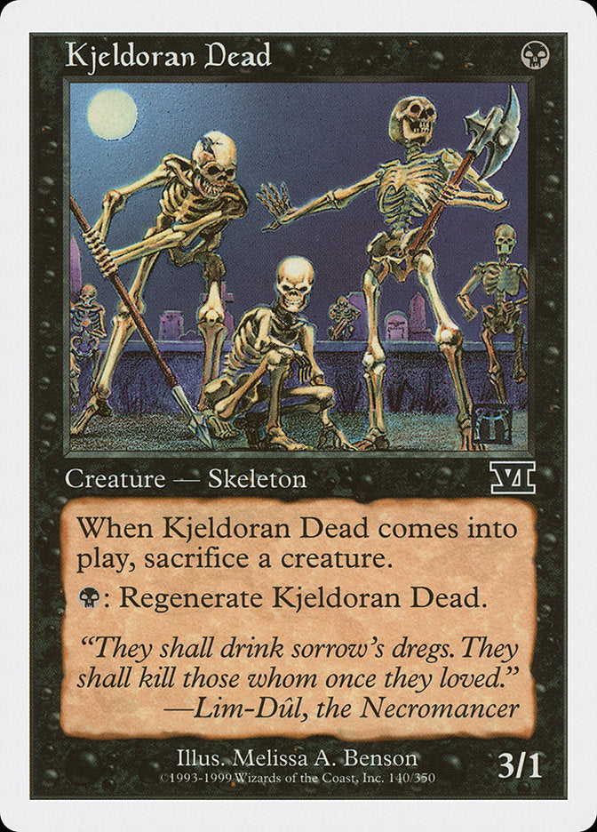 Kjeldoran Dead [Classic Sixth Edition] Magic: The Gathering