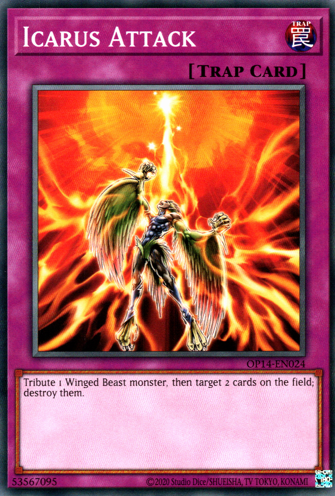 Icarus Attack [OP14-EN024] Common Yu-Gi-Oh!