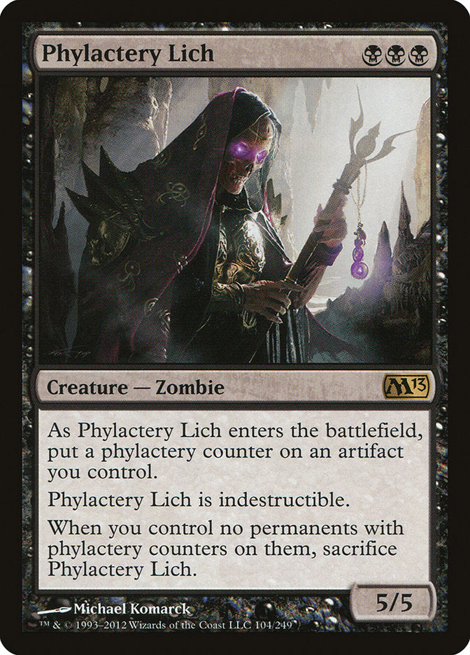 Phylactery Lich [Magic 2013] Magic: The Gathering