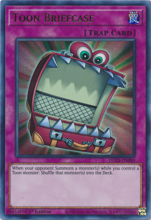 Toon Briefcase (Green) [DLCS-EN080] Ultra Rare Yu-Gi-Oh!