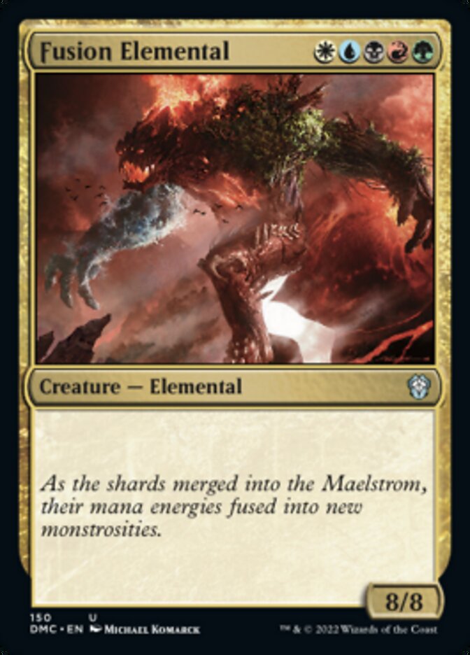 Fusion Elemental [Dominaria United Commander] Magic: The Gathering
