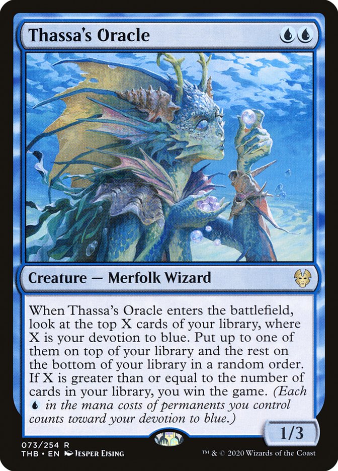 Thassa's Oracle [Theros Beyond Death] Magic: The Gathering