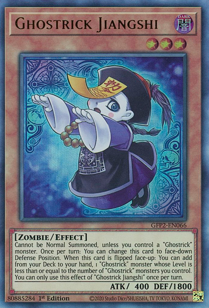 Ghostrick Jiangshi [GFP2-EN066] Ultra Rare Yu-Gi-Oh!