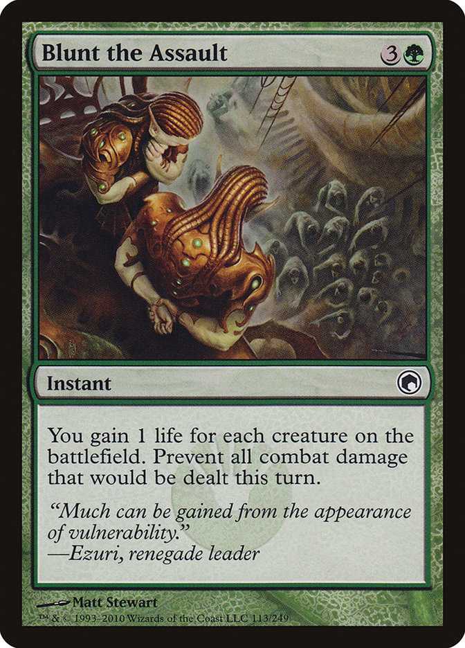 Blunt the Assault [Scars of Mirrodin] Magic: The Gathering