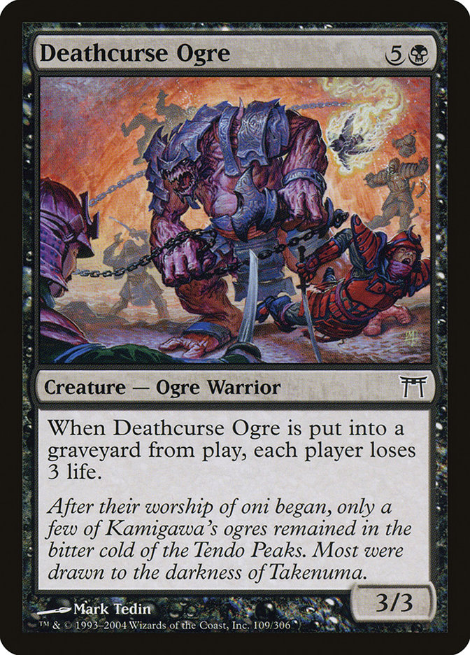 Deathcurse Ogre [Champions of Kamigawa] Magic: The Gathering