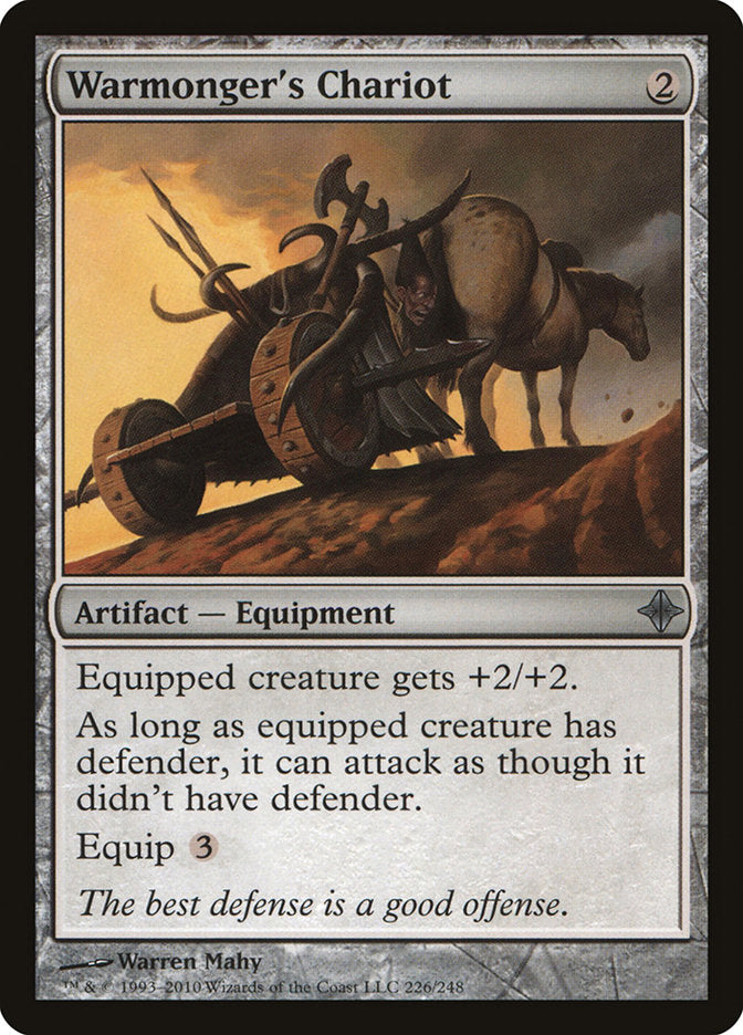 Warmonger's Chariot [Rise of the Eldrazi] Magic: The Gathering