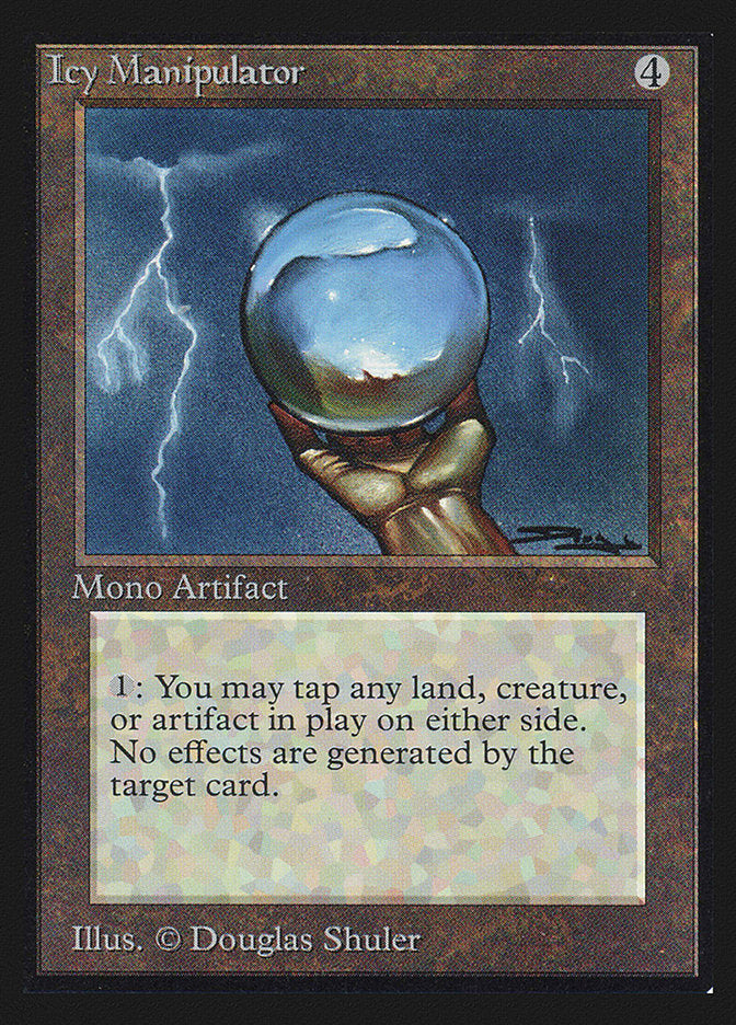 Icy Manipulator [International Collectors' Edition] Magic: The Gathering
