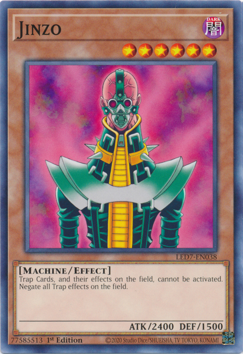 Jinzo [LED7-EN038] Common Yu-Gi-Oh!