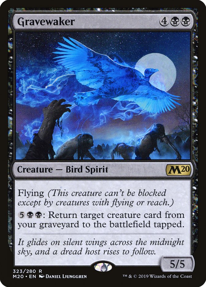Gravewaker [Core Set 2020] Magic: The Gathering