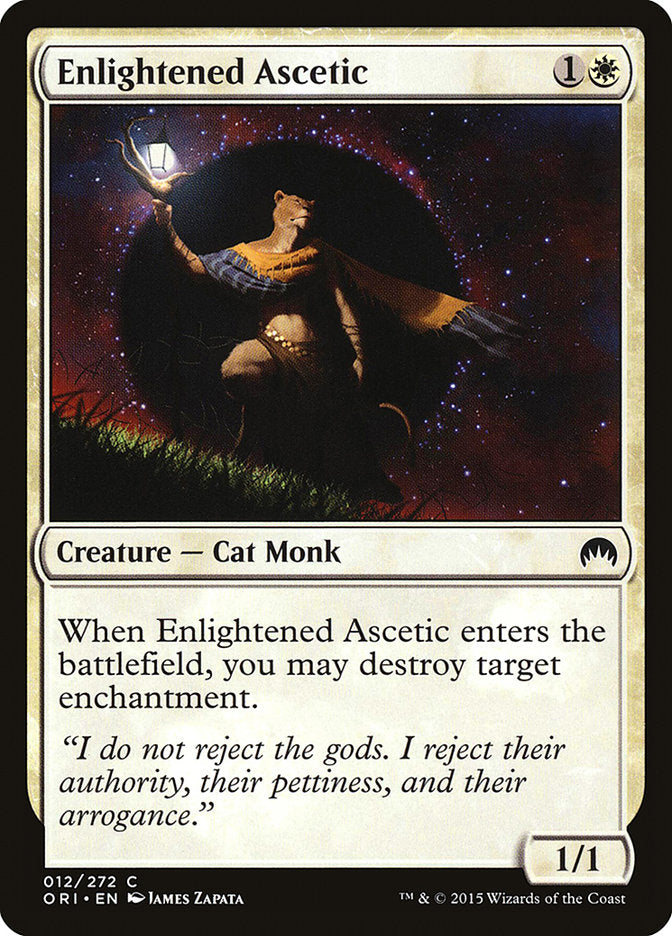 Enlightened Ascetic [Magic Origins] Magic: The Gathering