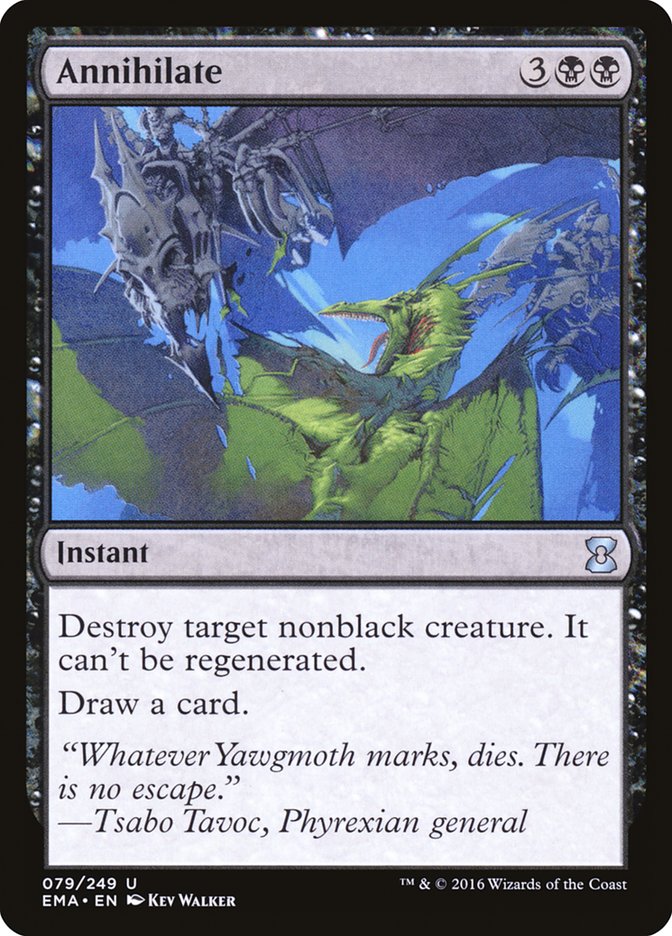 Annihilate [Eternal Masters] Magic: The Gathering