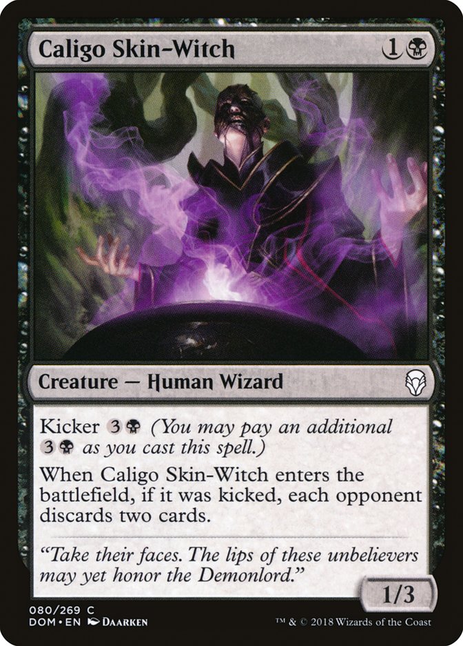 Caligo Skin-Witch [Dominaria] Magic: The Gathering