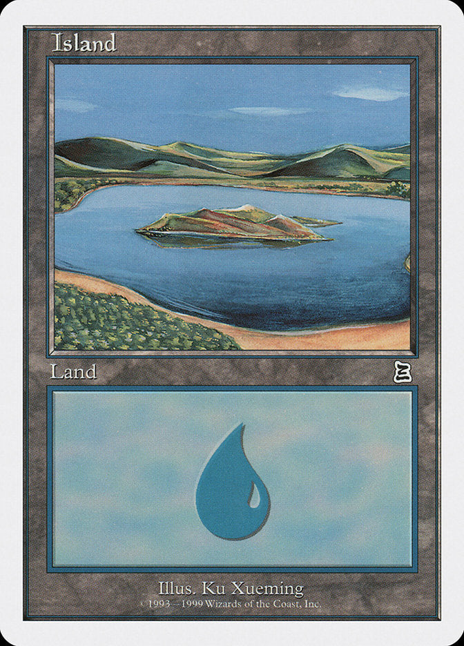 Island (114) [Battle Royale] Magic: The Gathering