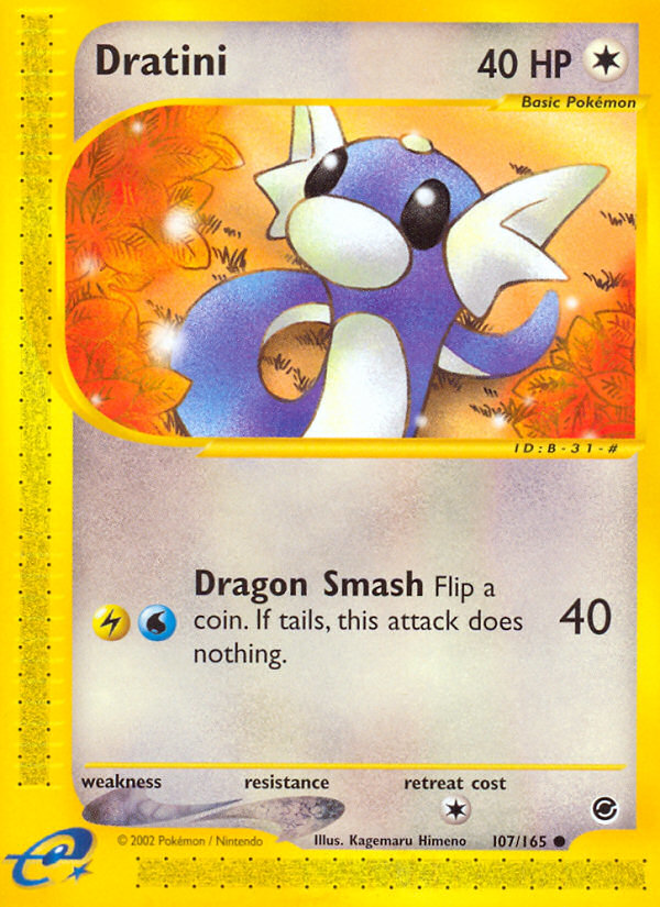 Dratini (107/165) [Expedition: Base Set] Pokémon